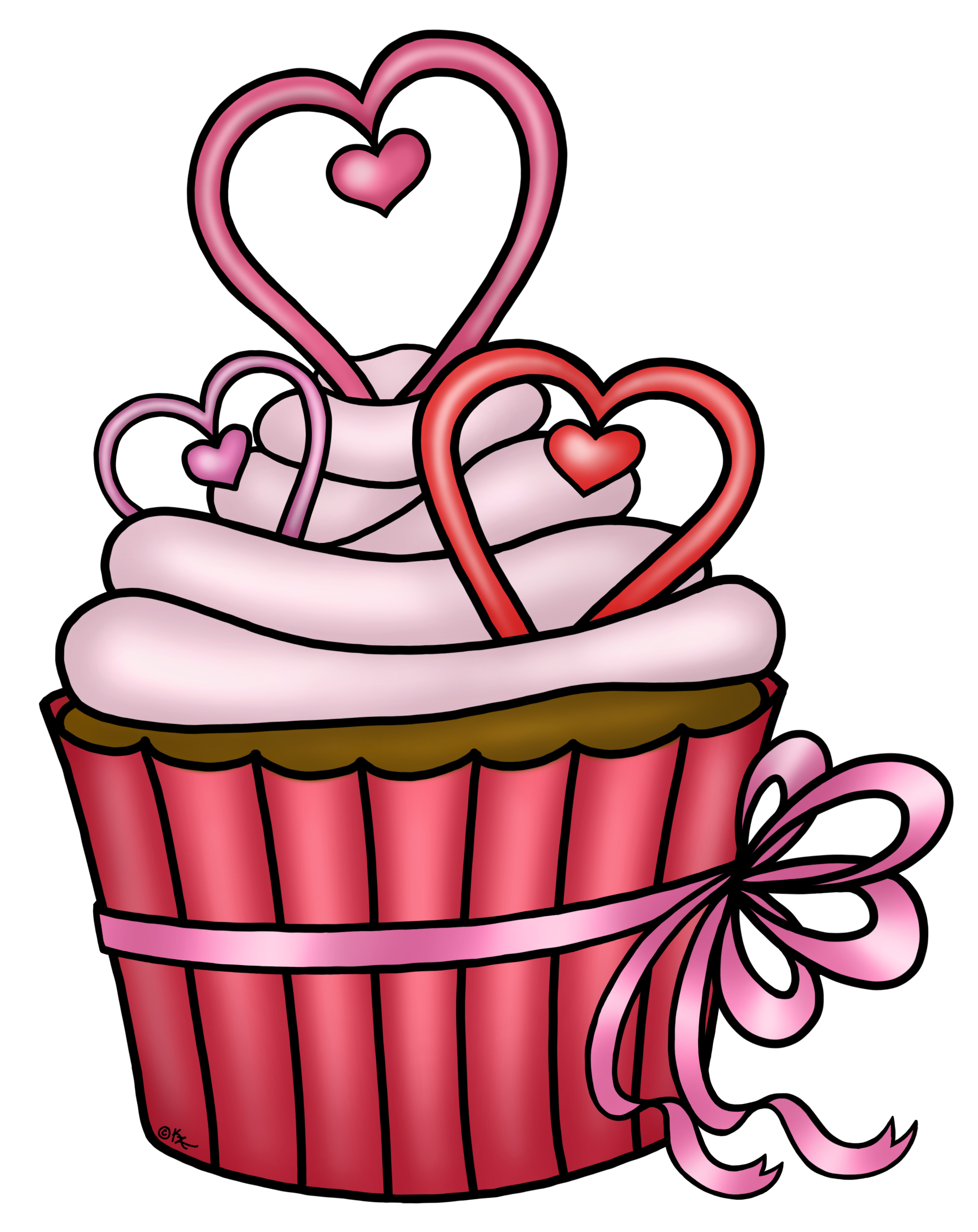 valentine cupcake clipart - photo #10